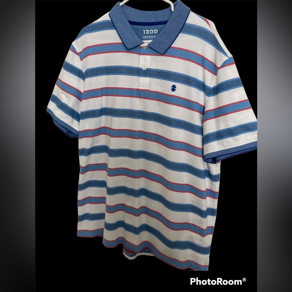 IZOD Short Sleeve Knit Polo Shirt - Size XXL